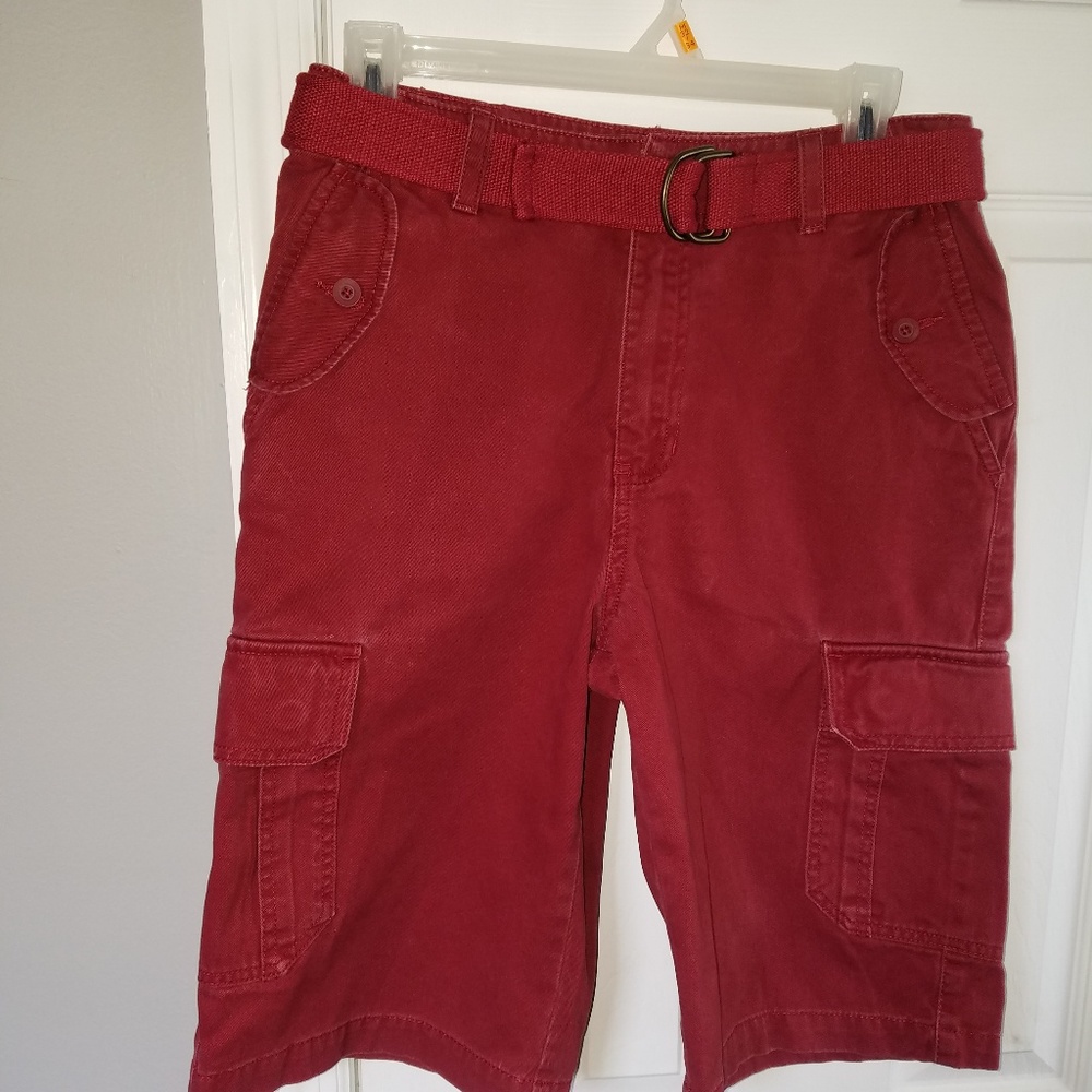 Urban Pipeline  Boy w/belt shorts